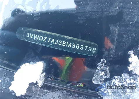 2011 Volkswagen Jetta 2.5L Se from USA, damaged, VIN 3VWDZ7AJ3BM363798